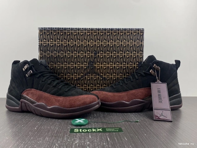 Cheap TB Maniere Ma Black Jordan Retro 12 DV6989-001 A 0730